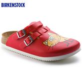 Birkenstock专业防滑鞋底卡通图案两穿包头凉拖鞋医生鞋护士鞋Kay