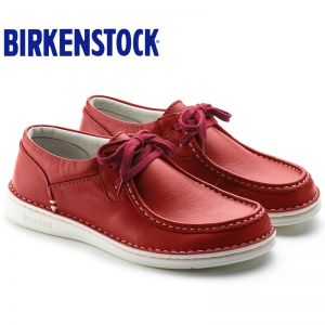 德国Birkenstock手工缝制软木鞋床牛皮休闲鞋Pasadena休闲鞋