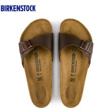 德国制造Birkenstock美腿单扣软木拖鞋madrid软木拖鞋
