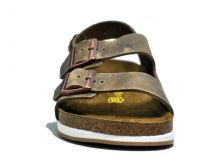 春夏新款Birkenstock/Milano天然真皮流行经典色耐磨橡胶底