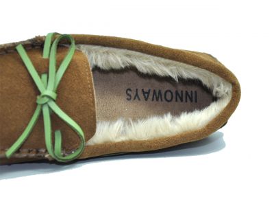 秋冬畅销女士加绒豆豆鞋流行多色/驾车鞋Rhein休闲鞋