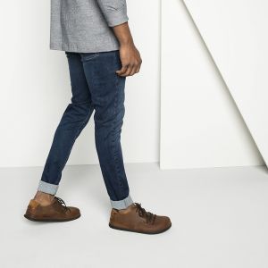 新款Birkenstock/Montana经典复古四季休闲鞋油皮材质限量特别版休闲鞋