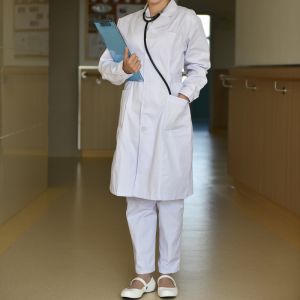 Crocs卡洛驰女士艾利平底防滑工作鞋 医生鞋 护士鞋 11050 可爱小白鞋