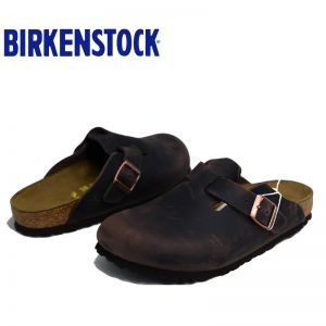 明星同款德国制造Birkenstock/Boston经典包头鞋/油皮/天然牛皮经典款