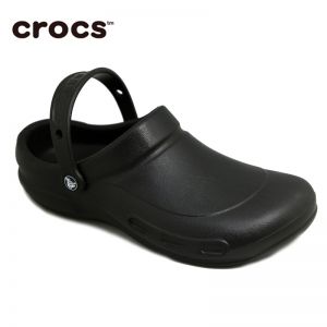 Crocs卡骆驰中性防滑厨师鞋 医生鞋 职业鞋 护士鞋 手术鞋 毕斯拓Bistro黑色/白色/蓝色10075
