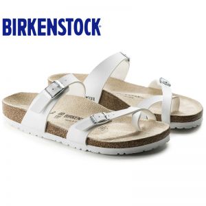 Birkenstock德国Mayari流行时尚套趾软木拖鞋Mayari软木拖鞋