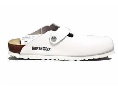 经典热销明星同款德国制造Birkenstock经典Boston光滑牛皮包头鞋流行色