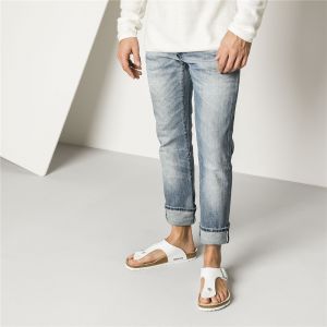 德国Birkenstock软木鞋床休闲人字拖/夹趾拖Ramses粗带软木拖鞋