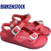 德国制造Birkenstock儿童亲子沙滩防水凉鞋Rio EVA荧光色沙滩凉鞋