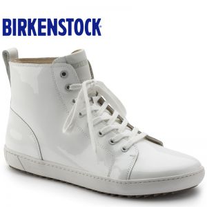 德国制造Birkenstock时尚高帮休闲鞋/板鞋Bartlett漆皮款休闲鞋