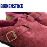 Birkenstock Boston 羊绒鞋床秋冬毛毛鞋
