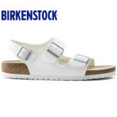 明星同款经典德国Birkenstock休闲凉鞋/开车凉鞋Milano系踝凉鞋