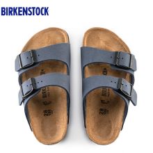 Birkenstock德国制造儿童软木健康舒适两扣凉拖鞋Arizona亲子凉拖鞋软木拖鞋