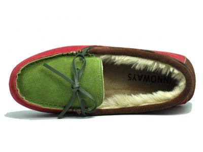 秋冬畅销女士加绒豆豆鞋流行多色/驾车鞋Rhein休闲鞋