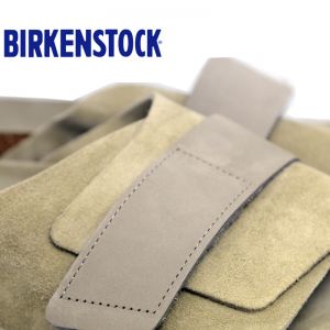 Birkenstock经典软木单扣凉拖男女同款牛皮绒面革拖鞋kyoto系列软木拖鞋软木拖鞋
