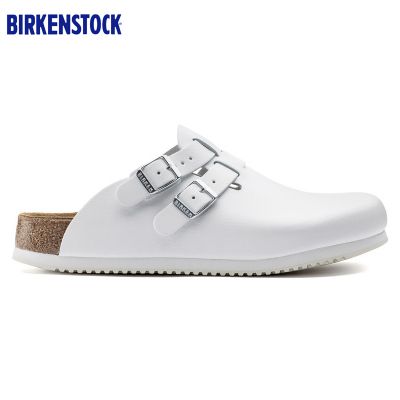 Birkenstock Kay两穿设计牛皮革柔软鞋床防滑专业包头鞋/工作鞋/职业鞋