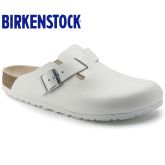 经典热销明星同款德国制造Birkenstock经典Boston光滑牛皮包头鞋流行色
