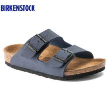 Birkenstock德国制造儿童软木健康舒适两扣凉拖鞋Arizona亲子凉拖鞋软木拖鞋