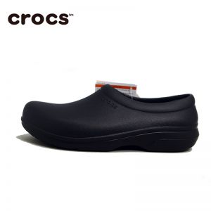 Crocs卡骆驰全包 医生鞋 护士鞋 工作鞋 厨师鞋 职业鞋 克劳科工作鞋On the Clock Slip On