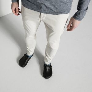 德国制造Birkenstock经典光滑牛皮防滑厨师鞋/职业鞋/医生鞋/工作鞋Boston