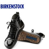 德国制造Birkenstock时尚高帮休闲鞋/板鞋Bartlett漆皮款休闲鞋