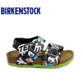 德国制造Birkenstock儿童卡通凉鞋New York蜘蛛人/米奇队长软木拖鞋
