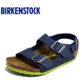 春夏新款德国Birkenstock儿童软木舒适健康凉鞋Milano沙漠系列撞色款软木拖鞋