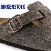 德国制造Birkenstock经典Boston包头鞋羊毛毡材质流行色