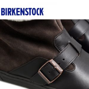 Birkenstock Stirling 秋冬新品羊绒内里牛皮女士秋冬踝靴休闲鞋