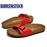 德国制造Birkenstock美腿单扣软木拖鞋madrid软木拖鞋