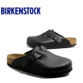 【软底】德国Birkenstock Boston光滑牛皮包头鞋柔软鞋床Soft Footbed加倍舒适经典色