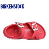 德国制造Birkenstock儿童亲子沙滩防水凉鞋Rio EVA荧光色沙滩凉鞋