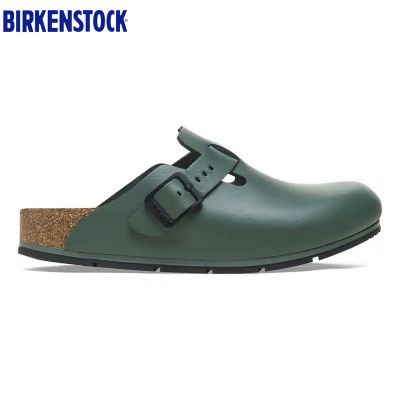 德国制造Birkenstock经典光滑牛皮防滑厨师鞋/职业鞋/医生鞋/工作鞋Boston