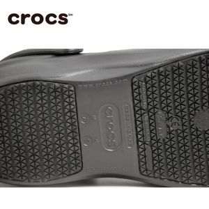 Crocs卡骆驰中性防滑厨师鞋 医生鞋 职业鞋 护士鞋 手术鞋 毕斯拓Bistro黑色/白色/蓝色10075