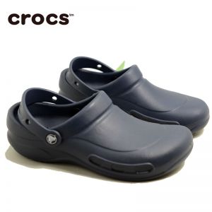 Crocs卡骆驰中性防滑厨师鞋 医生鞋 职业鞋 护士鞋 手术鞋 毕斯拓Bistro黑色/白色/蓝色10075
