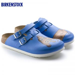 Birkenstock专业防滑鞋底卡通图案两穿包头凉拖鞋医生鞋护士鞋职业鞋Kay
