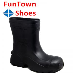 【网红爆款】潮鞋 Funtownshoes范特仕雨靴中筒耐穿耐磨防水防滑安全鞋工业工地水靴职业鞋