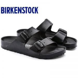 德国Birkenstock休闲舒适男女同款轻质双排扣防水凉拖鞋Arizona EVA沙滩凉鞋