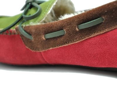 秋冬畅销女士加绒豆豆鞋流行多色/驾车鞋Rhein休闲鞋