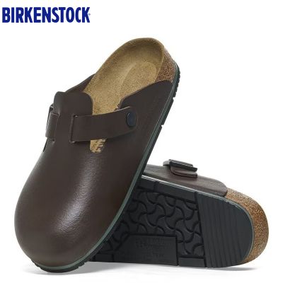 德国制造Birkenstock经典光滑牛皮防滑厨师鞋/职业鞋/医生鞋/工作鞋Boston