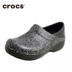 Crocs娜莉雅工作克骆格II代女士图案花纹专业防滑工作鞋/厨师鞋/医生鞋/护士鞋/职业鞋 Neria Pro Clog 205385