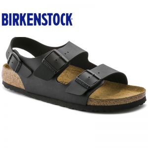 明星同款经典德国Birkenstock休闲凉鞋/开车凉鞋Milano系踝凉鞋