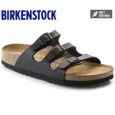 【软底】明星同款德国制造Birkenstock经典流行三扣软木拖鞋Florida柔软鞋床流行色软木拖鞋