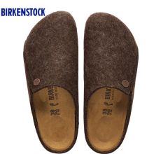 Birkenstock 秋冬新品男女同款室内居家羊毛包头鞋Zermatt