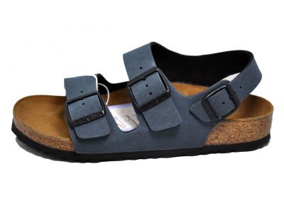 明星同款经典德国Birkenstock休闲凉鞋/开车凉鞋Milano系踝凉鞋