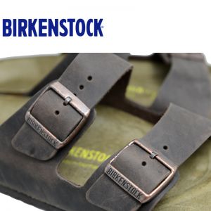 Birkenstock经典天然油蜡皮水松木两扣流行凉拖鞋Arizona明星同款软木拖鞋