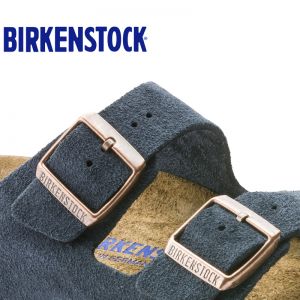 【软底】春夏全新款Birkenstock经典两扣凉拖Arizona牛反绒皮柔软鞋床软木拖鞋