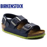 春夏新款德国Birkenstock儿童软木舒适健康凉鞋Milano沙漠系列撞色款软木拖鞋