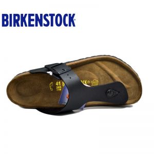 德国Birkenstock软木鞋床休闲人字拖/夹趾拖Ramses粗带软木拖鞋