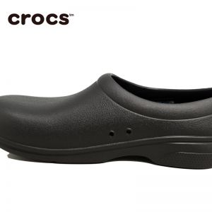 Crocs卡骆驰全包 医生鞋 护士鞋 工作鞋 厨师鞋 职业鞋 克劳科工作鞋On the Clock Slip On
